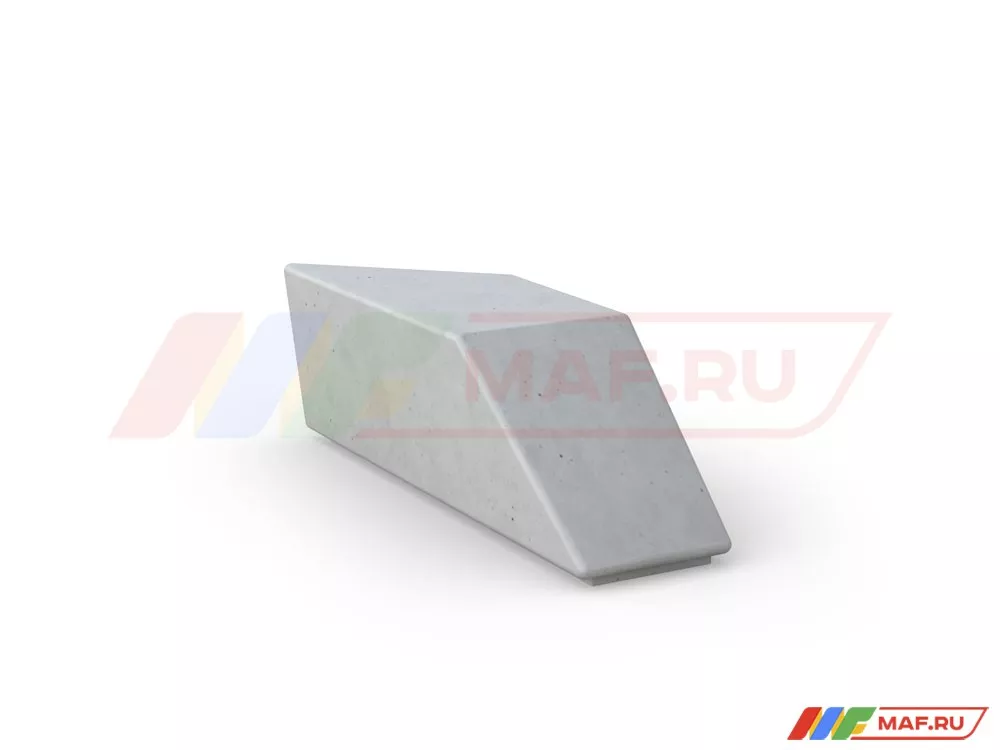Скамья Зигзаг с настилом модуль 5