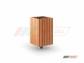 Урна Классик квадратная на ножке