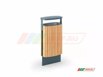 Урна Индиго с ламелями