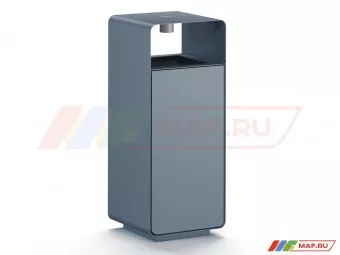 Урна Нова металл с пепельницей