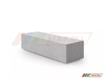 Скамейка бетонная Бокс без настила