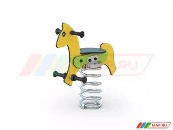 Качалка на пружине Лошадка 4