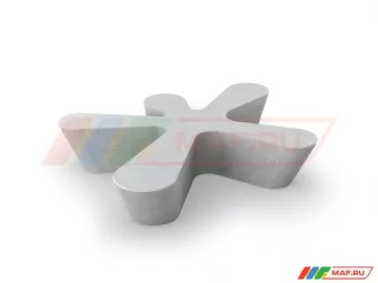 Скамейка бетонная Клекс
