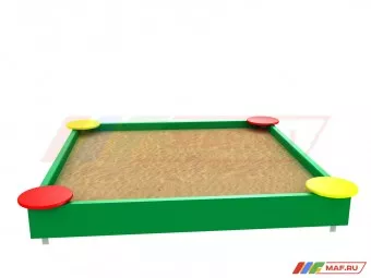 Песочница ЭКО 2x2 м